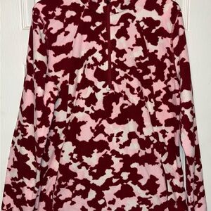 2/$20 BCG Pullover Women XL Red Pink Camo Hunting Fleece Kangaroo Pouch Outdoors